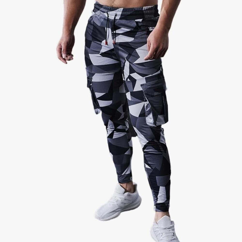 NWOT AHA Select Stone Geometric Patterned Joggers XL